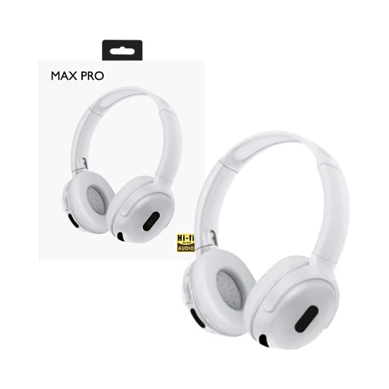 Auscultadores sem Fio Max Pro Branco