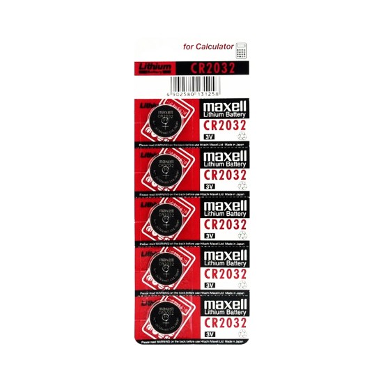 Pilha de Botão Maxell CR2032 220mAh