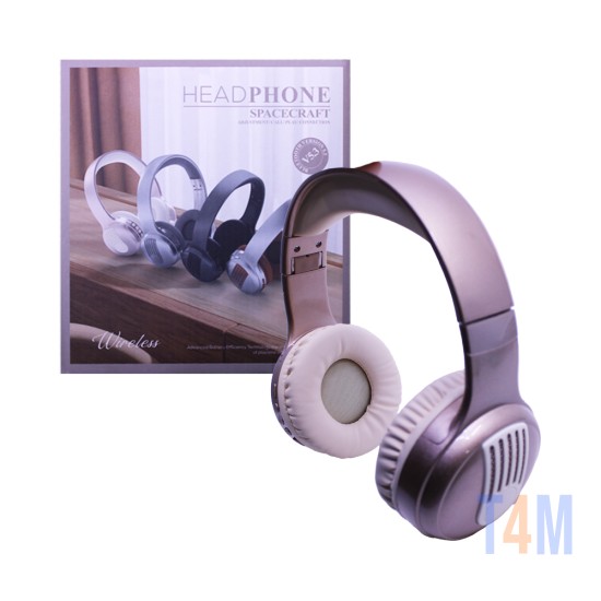 Wireless Headphones KE-39 Spacecraft White