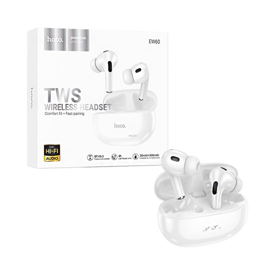 Hoco True Wireless Earbuds EW60 Norman White