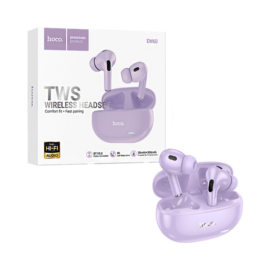 Hoco True Wireless Earbuds EW60 Norman Purple