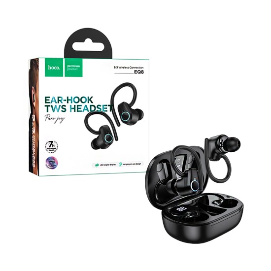 Hoco True Wireless Earbuds EQ8 Pure joy Black