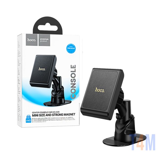 Suporte de Telefone para Carro Magnético Hoco H45 Precious Para Painel Preto