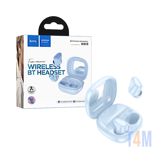 Hoco True Wireless Earbuds EQ13 Fun Blue