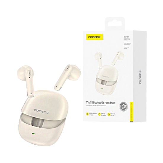 Foneng True Wireless Earbuds BL151 Beige