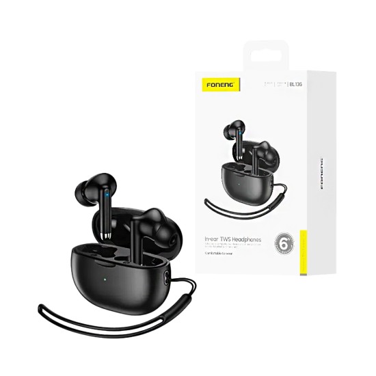 Foneng True Wireless Earbuds BL136 Black