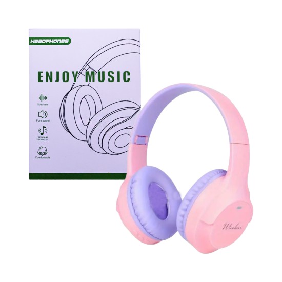 Wireless Headphones K9 Enjoy Music Purple