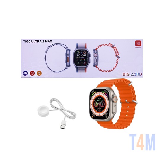 Smartwatch T900 Ultra 2 Max 2.3" (Call Version) Orange