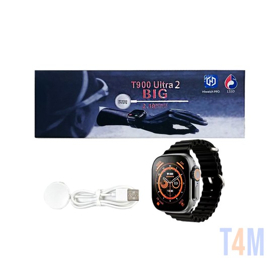 Smartwatch T900 Ultra 2 2,19" (Versión de llamada) Negro