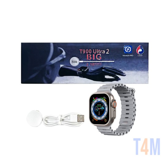 Smartwatch T900 Ultra 2 2,19" (Versión de llamada) Gris