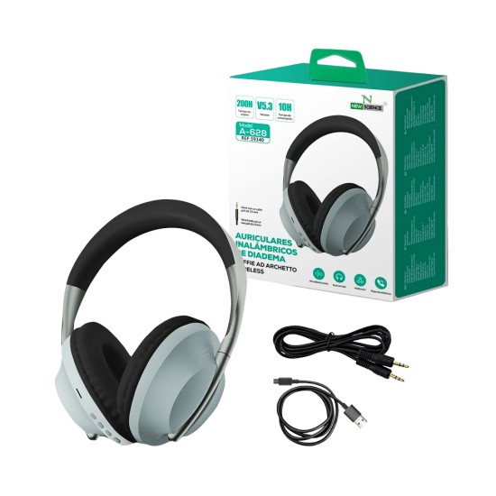 New Science Wireless Headphones A-628 Black