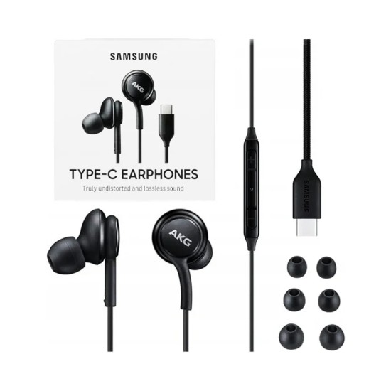 Samsung AKG Earphones EO-IC100BBEGAE/EO-IC100 Type-C 1.2m Black