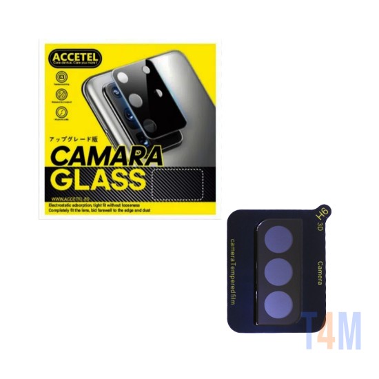 Tempered Glass Camera Lens Protector for Samsung Galaxy S21 FE Black