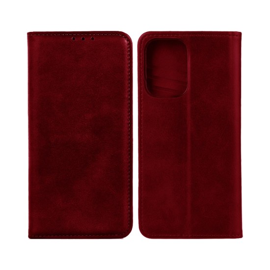 CAPA FLIP DE COURO COM BOLSO INTERNO PARA SAMSUNG GALAXY A33 5G Vermelho