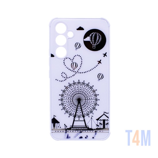 Capa Duro Designer para Samsung Galaxy A54 5G Branco