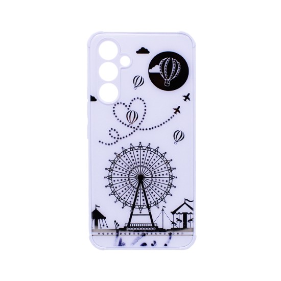 Capa Duro Designer para Samsung Galaxy A54 5G Branco