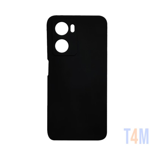 Capa de Silicone com Moldura de Câmera para Oppo A57/A57s Preto