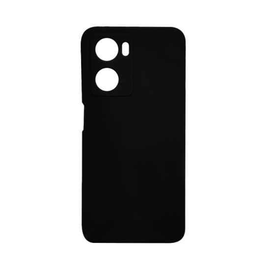 Capa de Silicone com Moldura de Câmera para Oppo A57/A57s Preto