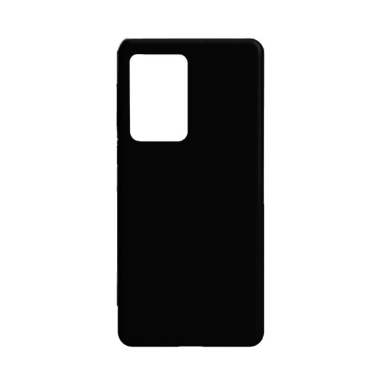 Capa de Silicone Macio para Samsung Galaxy S20 Ultra Preto