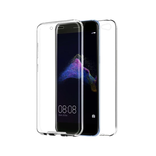 Capa de Silicone 360º para Huawei P9 Lite Transparente