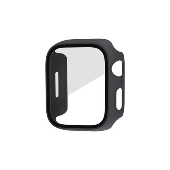 Capa+Vidro Temperado para Apple iwatch Série 44mm Preto