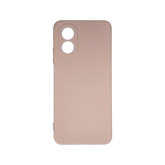 Capa de Silicone com Moldura de Câmera para Oppo A38 4G/A18 Rosa