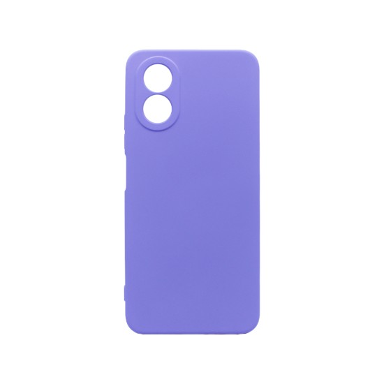 Capa de Silicone com Moldura de Câmera para Oppo A38 4G/A18 Roxo