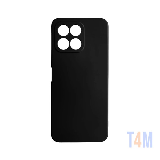 Funda de Silicona con Marco de Cámara para Huawei Honor 70 Lite Negro