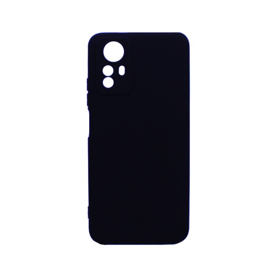 Capa de Silicone com Moldura de Câmera para Xiaomi Redmi Note 12S Preto