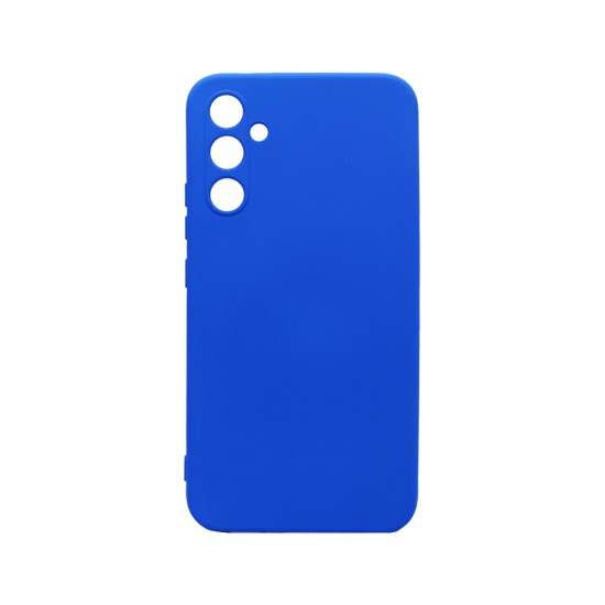 Capa de Silicone com Moldura de Câmera para Samsung Galaxy A34 5g Azul Claro