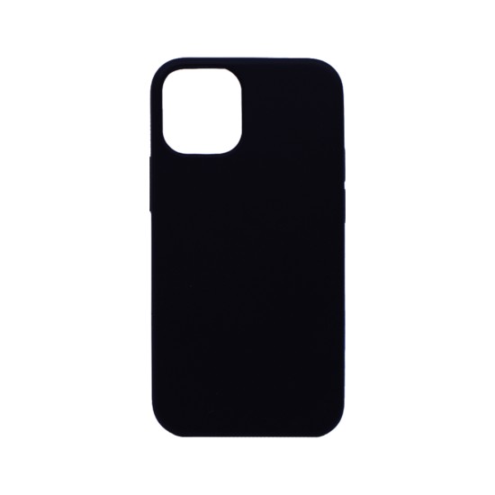 Capa de Silicone para Apple iPhone 12 Mini Preto