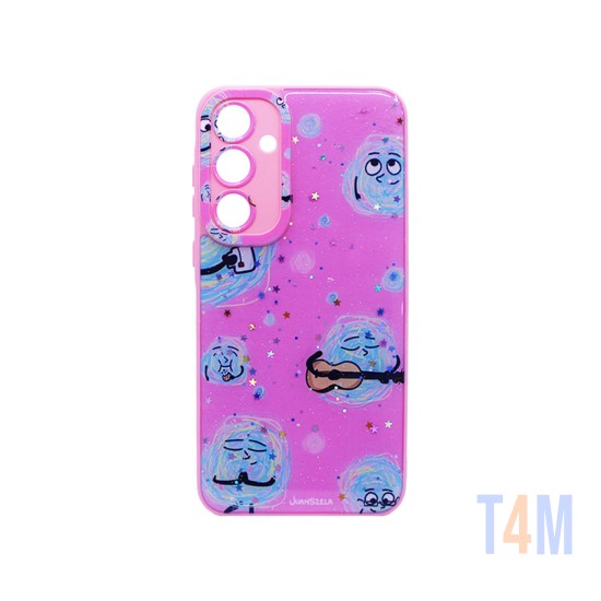 Designer Sillicone Case for Samsung Galaxy A15 Pink