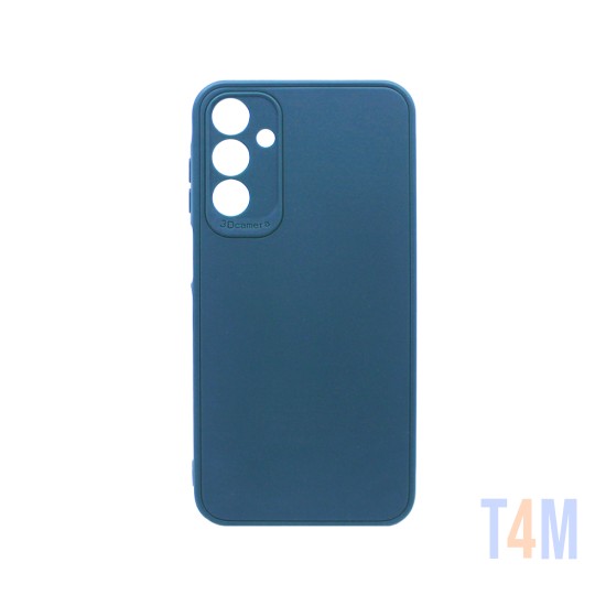 Funda de silicona suave con Marco de Cámara para Samsung Galaxy A15 Verde