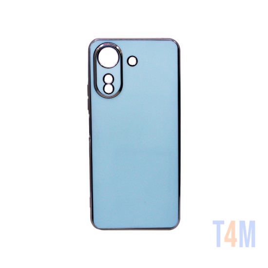 Funda de Silicona Diseño con Marco de Cámara para Xiaomi Redmi 13C/Poco C65 Verde