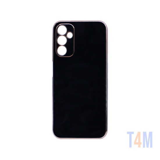 Designer Silicone Case with Camera shield for Samsung Galaxy  A14 4G/5G Black