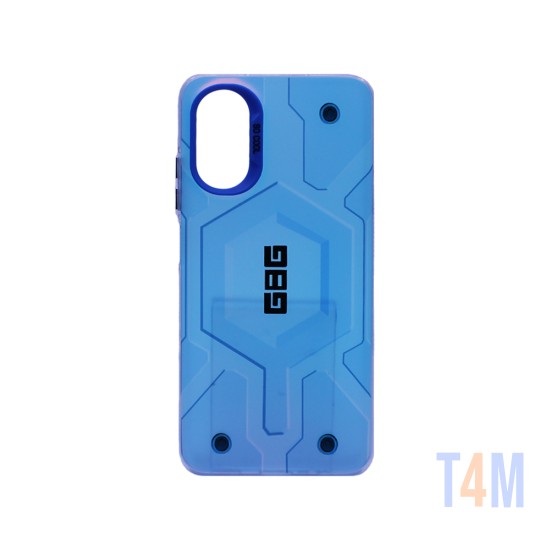 Capa Duro Designer para Oppo A17 Azul