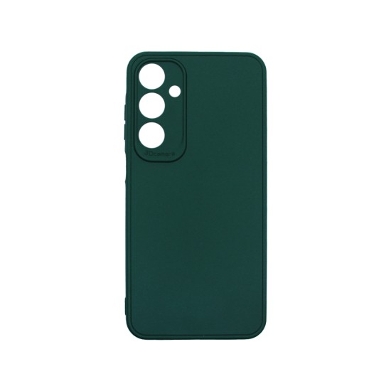 Capa de Silicone Macio com Moldura de Câmera para Samsung Galaxy A25 Verde