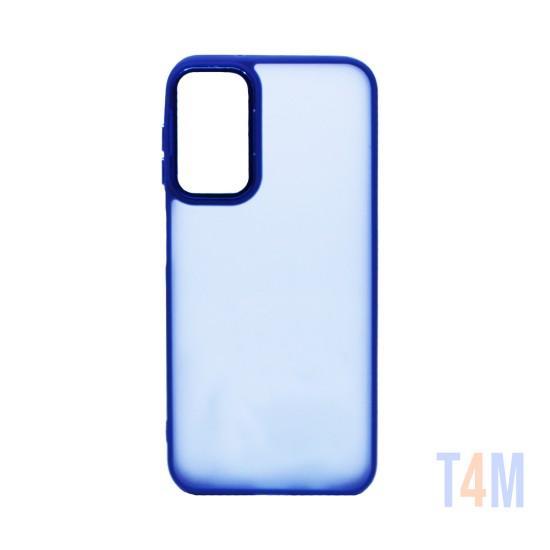 Transparent Silicone Case for Samsung Galaxy A14 4G/5G Blue