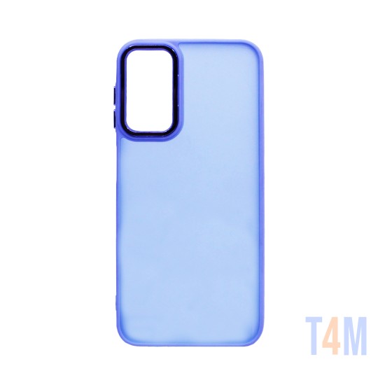 Capa de Silicone Transparente para Samsung Galaxy A14 4G/5G Roxo