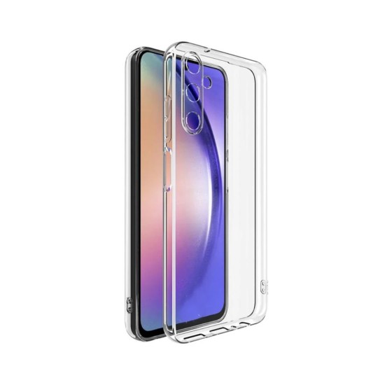 Capa de Silicone Macio com Moldura de Câmera para Samsung Galaxy A05S Transparente