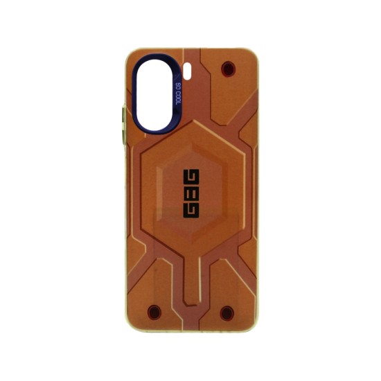 Capa Duro Designer para Xiaomi Redmi 13C/Poco C65 Dourado