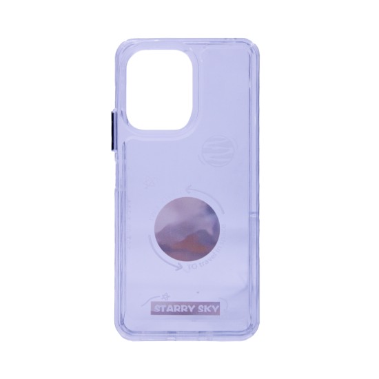 Capa Duro Designer para Xiaomi Redmi 13C/Poco C65 Transparente