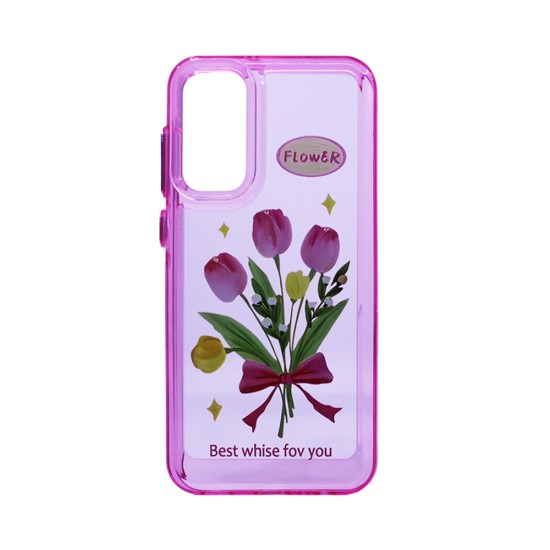 Capa Duro Designer para Samsung Galaxy S24 Plus Rosa