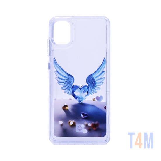 Capa Duro Designer para Samsung Galaxy A05 Azul