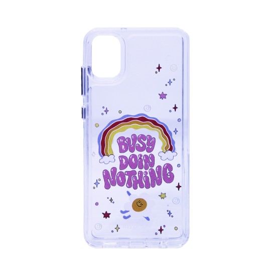 Capa Duro Designer para Samsung Galaxy A05 Transparente