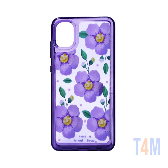 Funda Duro Diseño para Samsung Galaxy A05 Púrpura