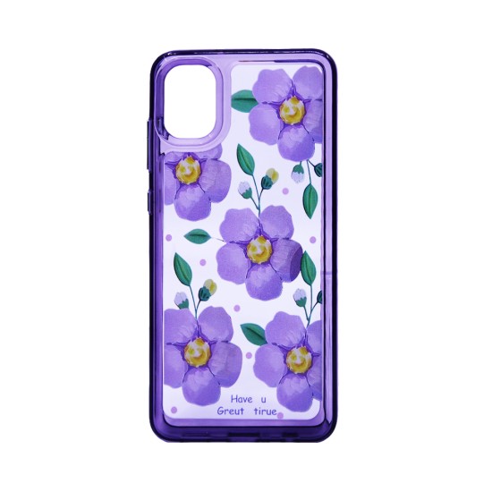 Capa Duro Designer para Samsung Galaxy A05 Roxo