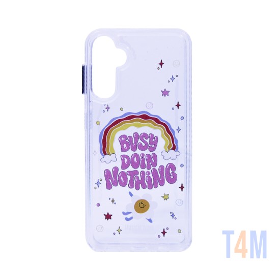 Capa Duro Designer para Samsung Galaxy A14 4G/5G Transparente