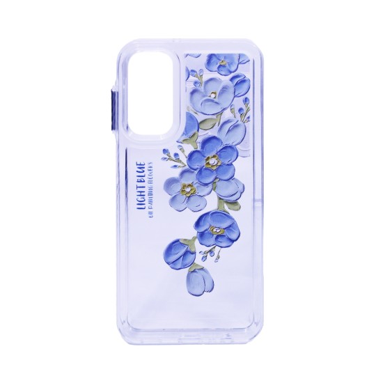 Capa Duro Designer para Samsung Galaxy A15 4G/5G Azul claro