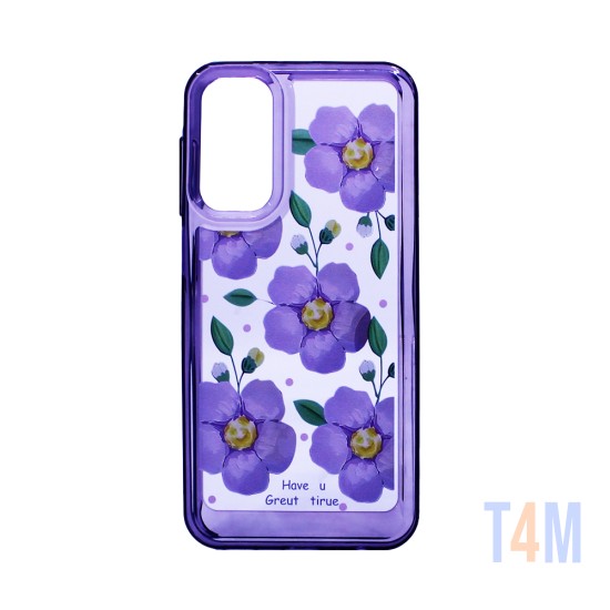 Capa Duro Designer para Samsung Galaxy A05S Roxo